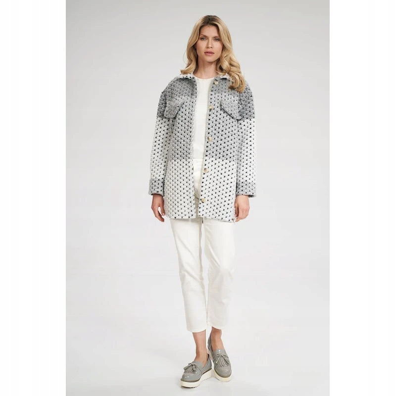 Jacke für Damen Figl, grau 