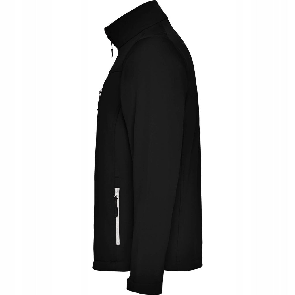 Jacke für Herren Softshell, schwarz 