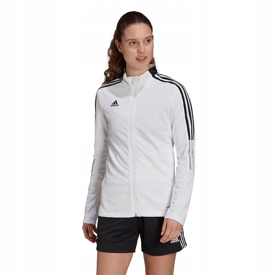 Džemperis moterims Adidas Tiro 21 Track W GM7302, baltas