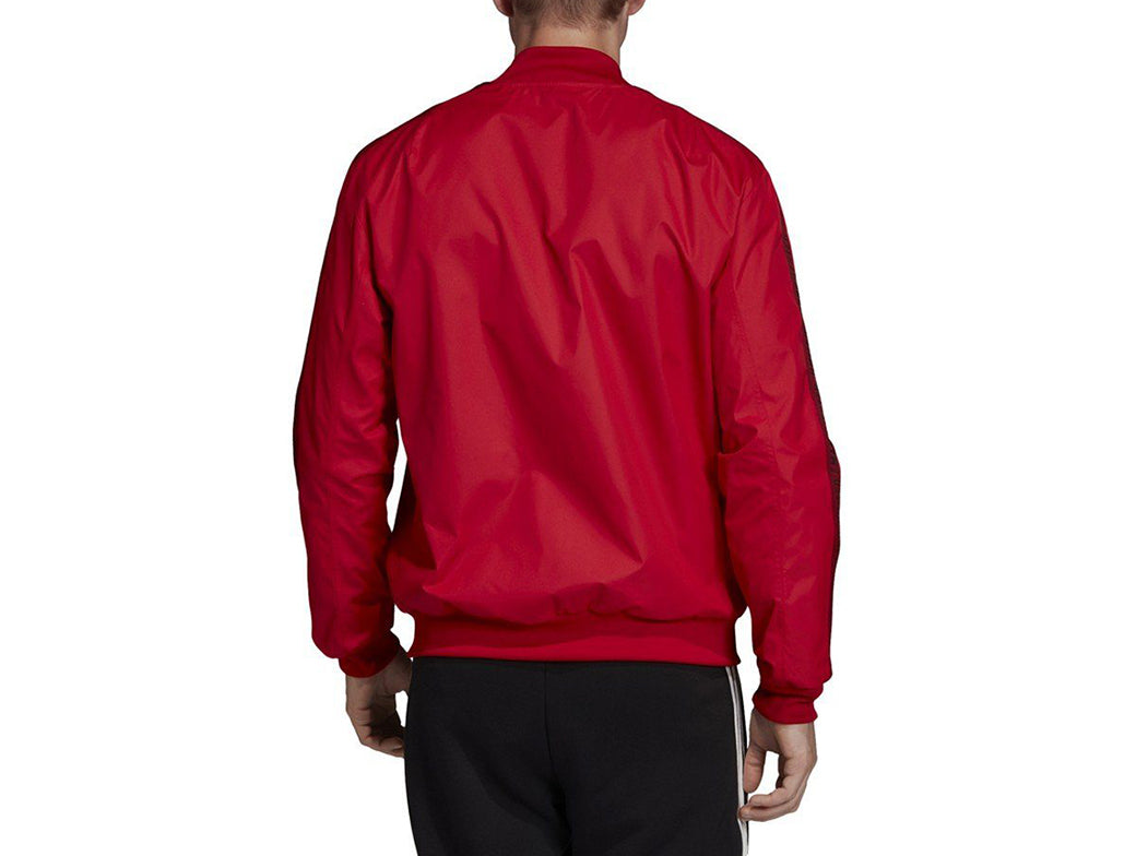 Pullover für Herren Adidas MUFC Anthem M DX9077, rot 