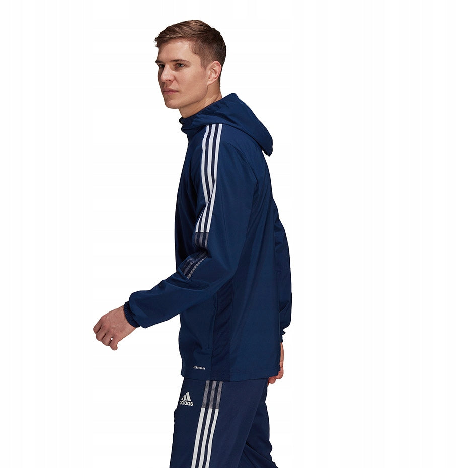 Vyriška striukė Adidas Tiro 21 Windbreaker GP4962, tamsiai mėlyna, L dydis