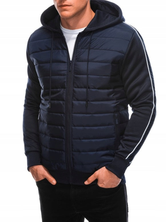 Jacke für Herren Edoti C568, blau 