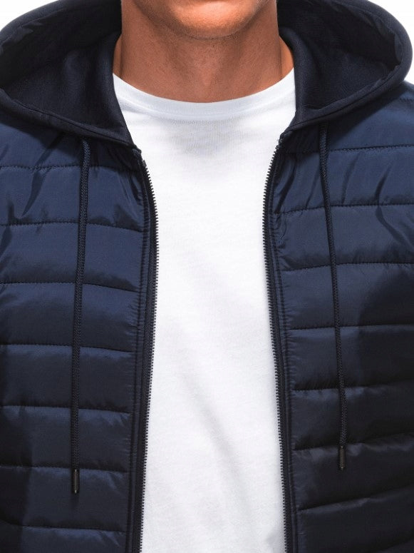 Jacke für Herren Edoti C568, blau 