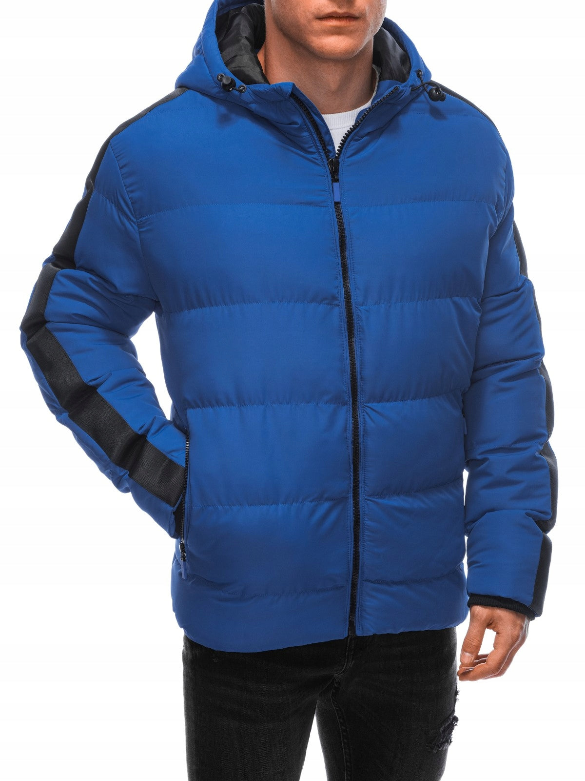 Jacke für Herren Edoti, blau 
