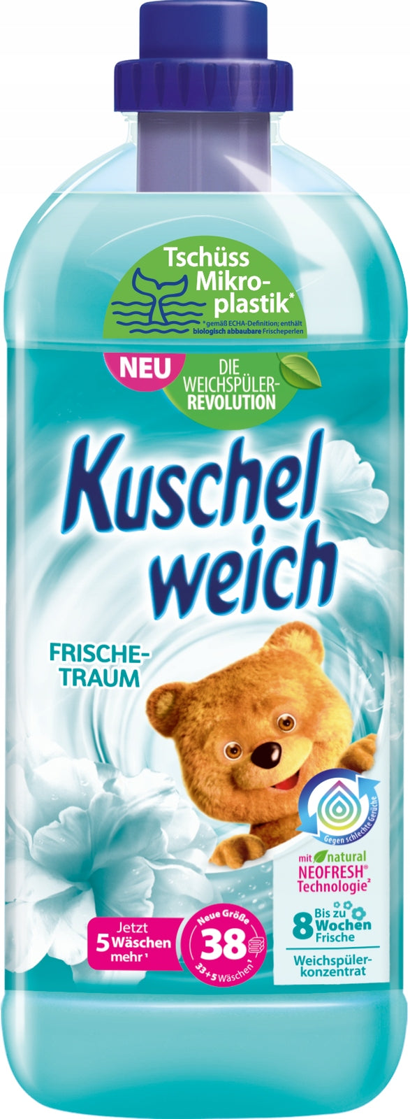 Kuschelweich Frischetraum Fabric Rinsing Liquid 1L (38 Washes)