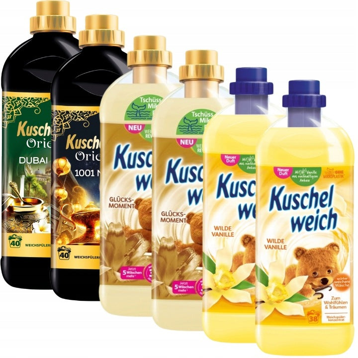 Kuschelweich Rinsing Liquid Mix of Fragrances 6L 228 Washes