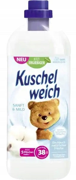 Kuschelweich Sanft & Mild 1l Gentle Rinsing Liquid Hypoallergenic DE