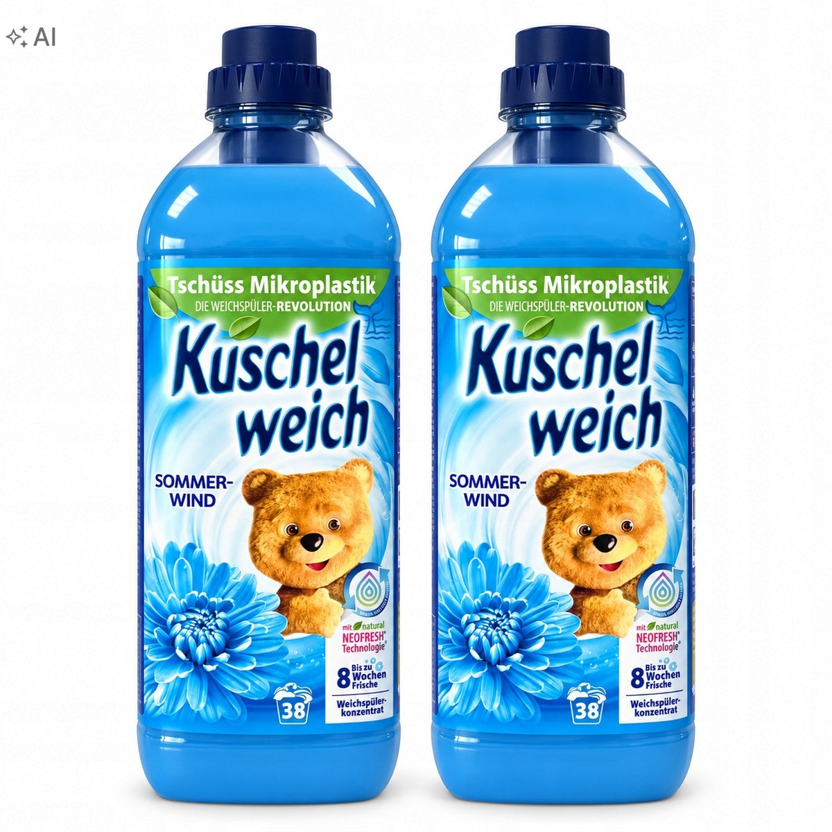 Kuschelweich Sommerwind Rinse Liquid 38 Washes 1L