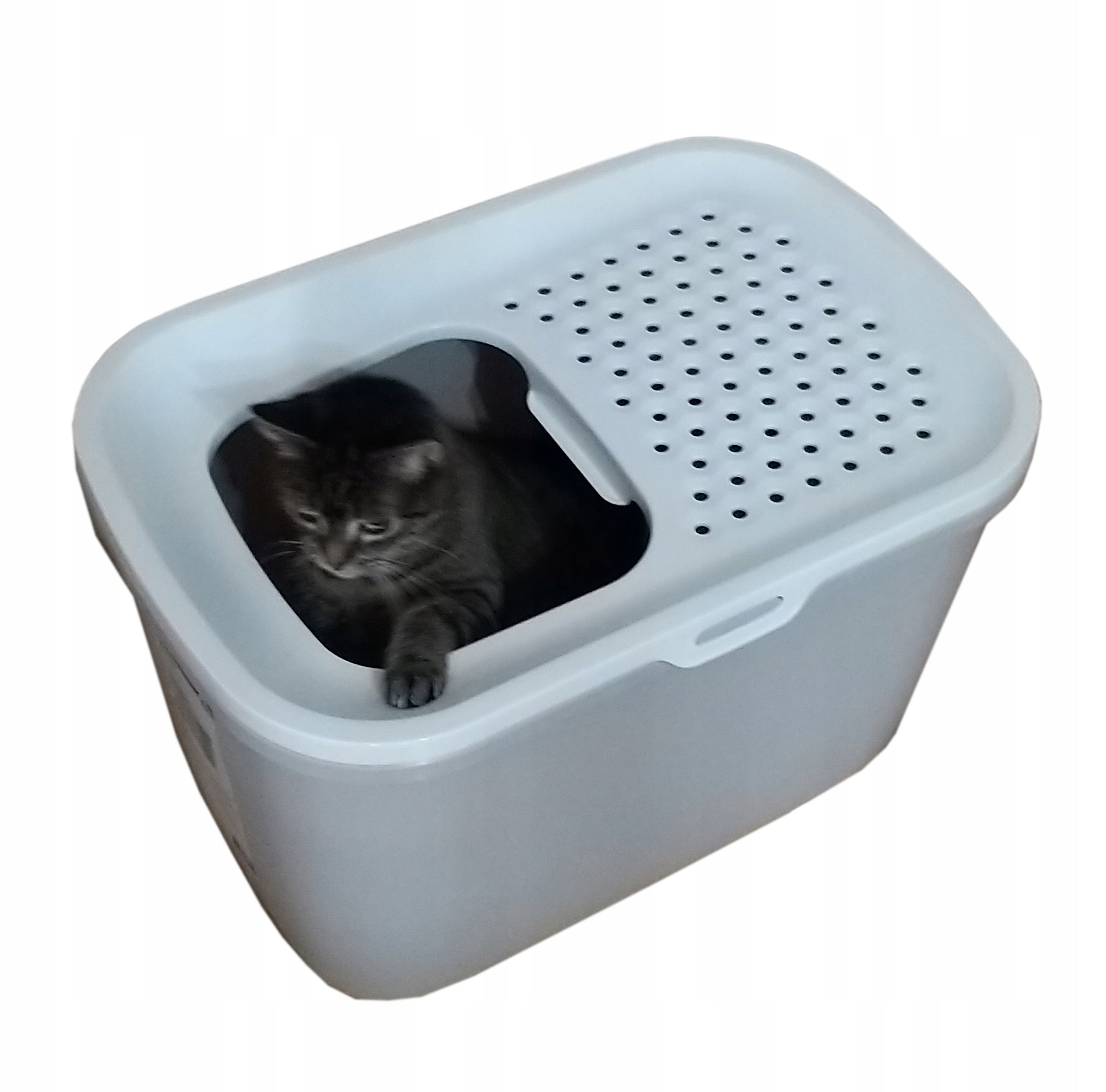 Savic Katzentoilette Hop-In, universal, grau 