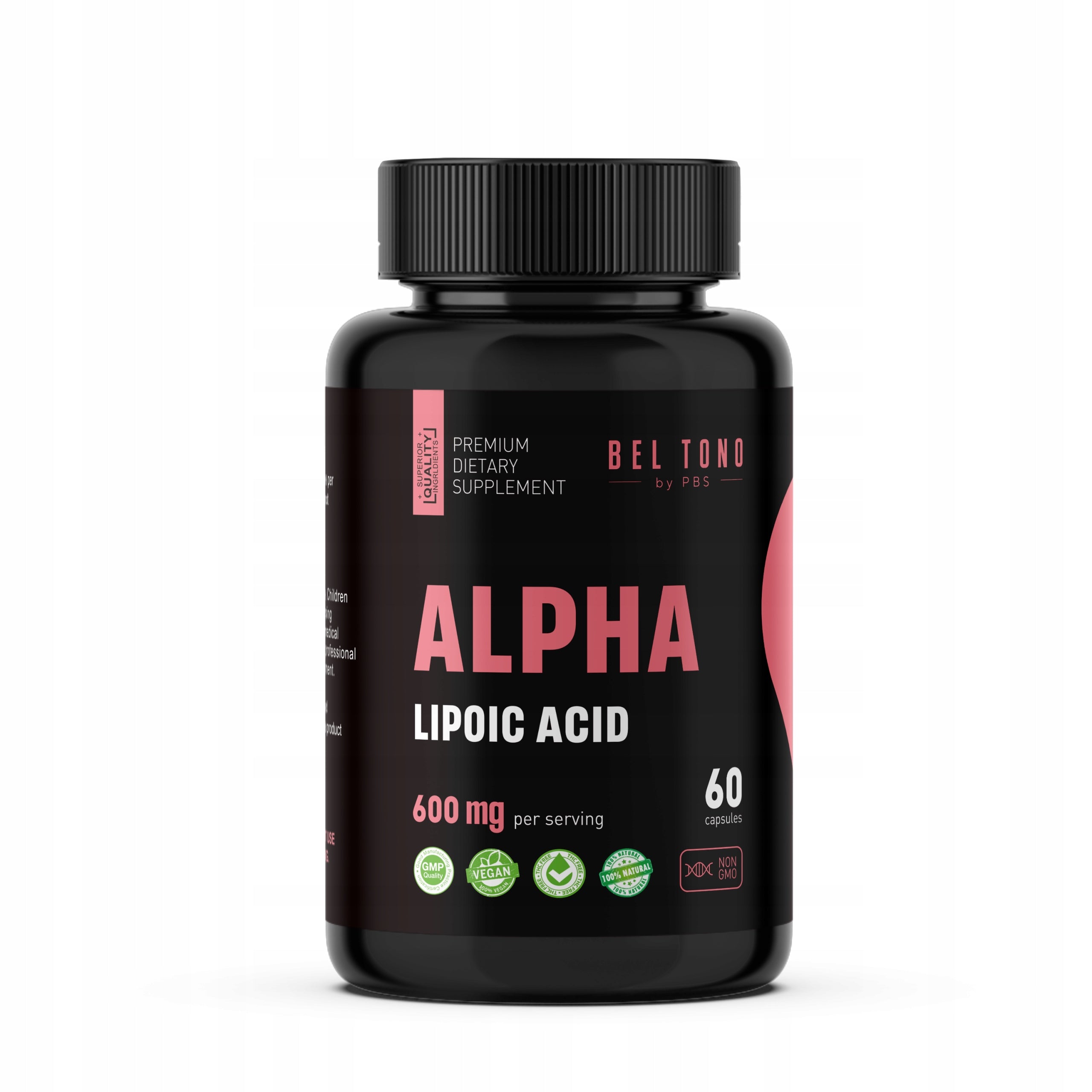 Kwas Alfa-Liponowy Bel Tono 600 mg, 60 capsules