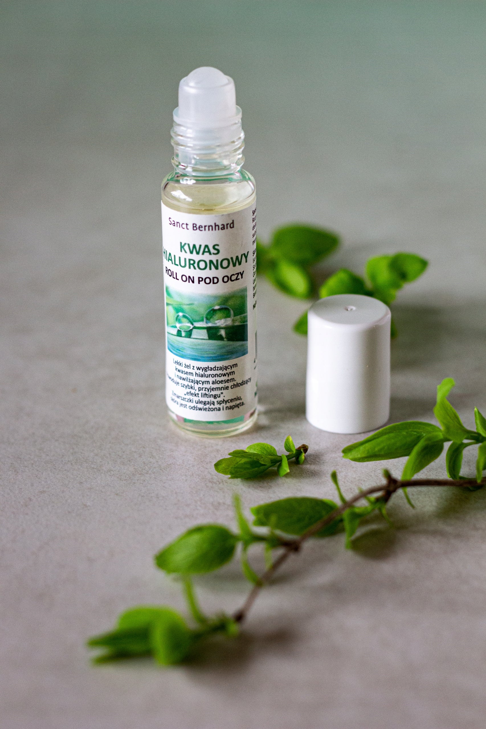 Augencreme Sanct Bernhard Eye Roll-on mit Hyaluronsäure, 10 ml 