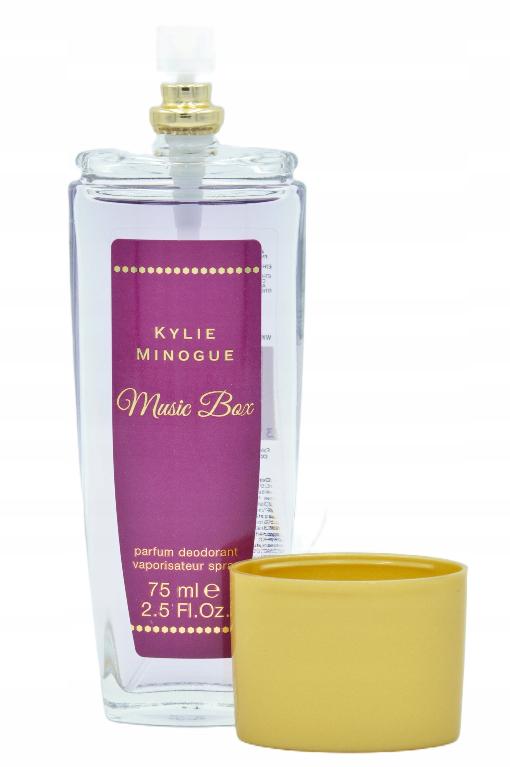 Kylie Minogue Music Box 75ml pdvs Perfumed Deodorant Unique Packaging status original