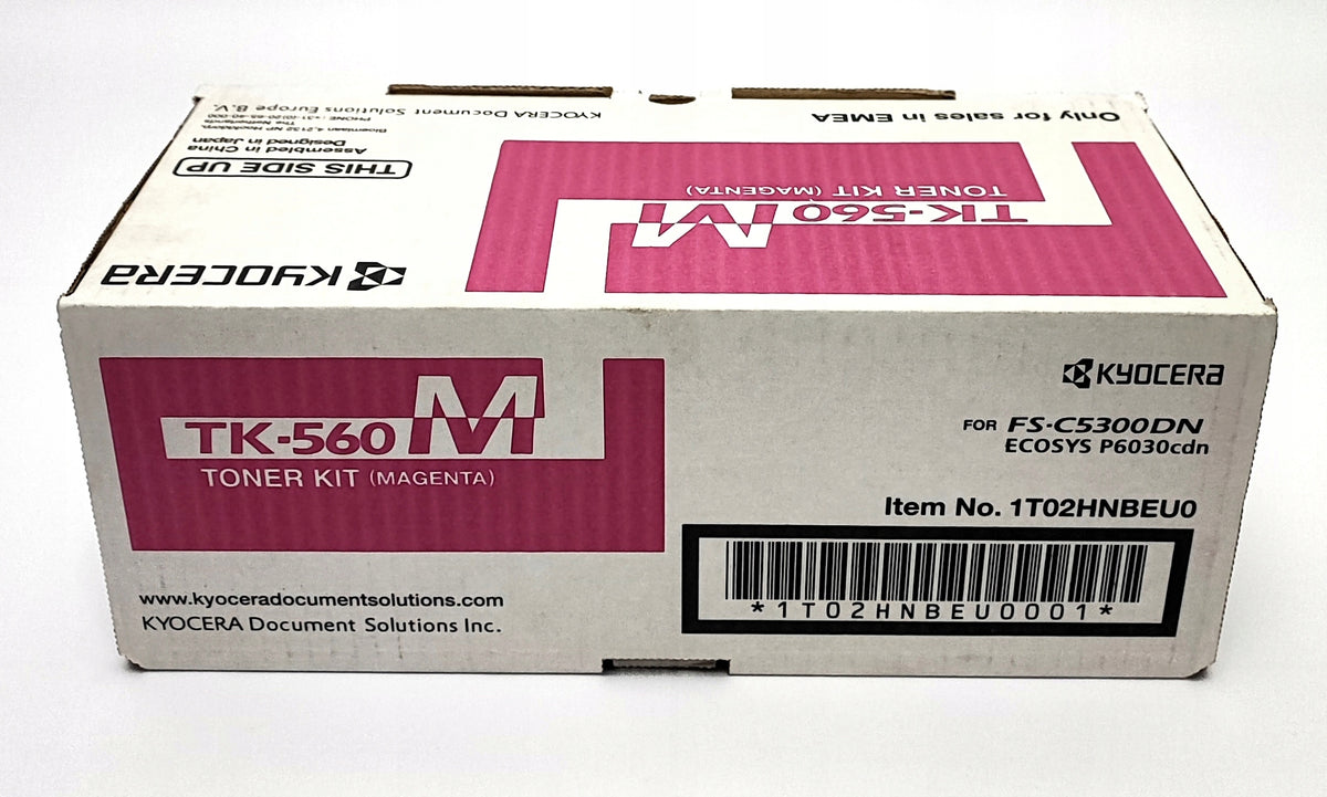 Kyocera TK-560M, red, for FS-C5350DN, P6030cdn Model TK-560M