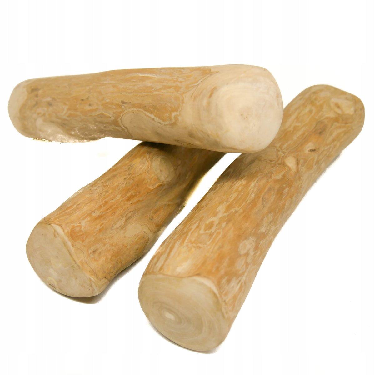 L / 18-19 cm Natural Coffee Wood Teether Tree Dog Stick