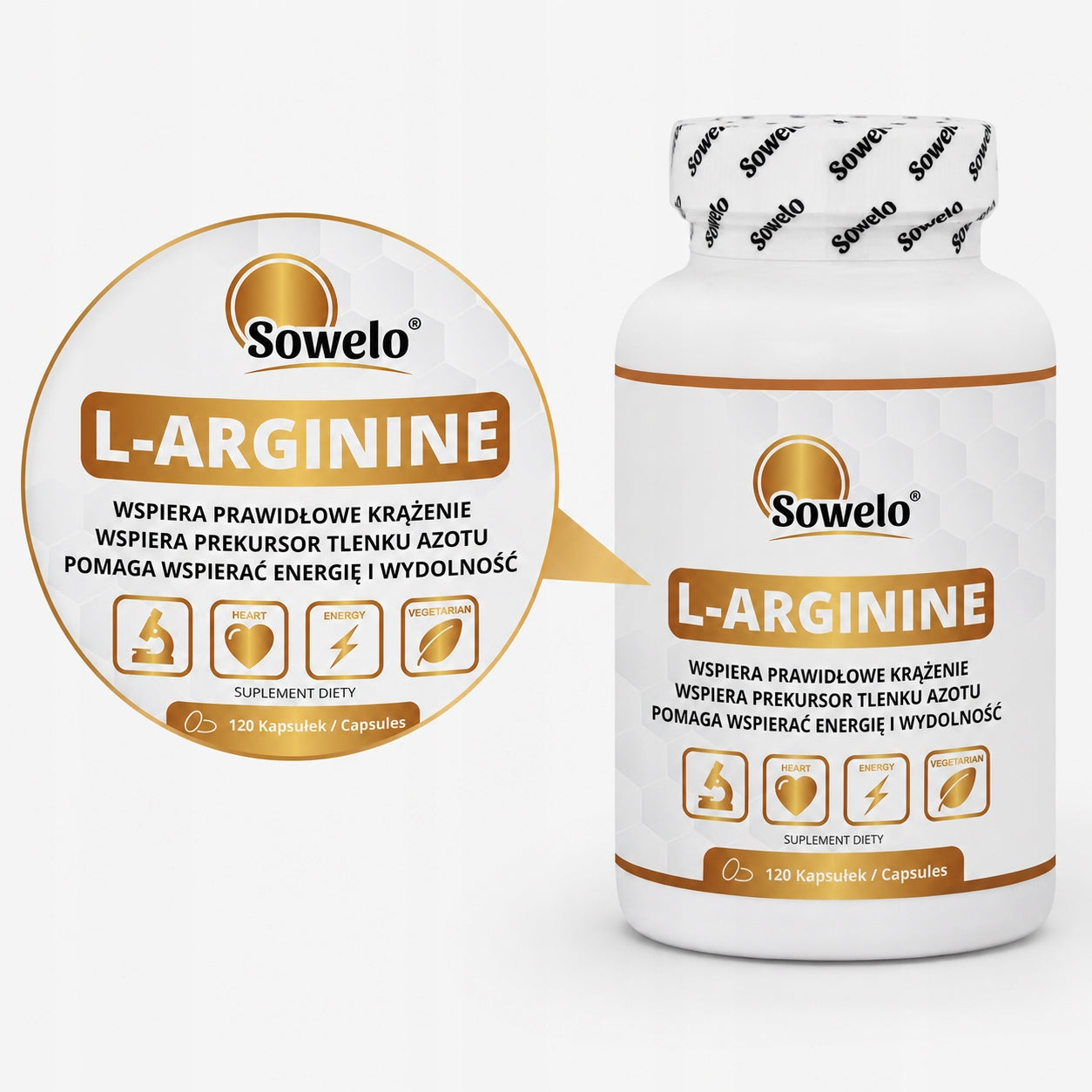 L-ARGININE 1000 mg 60 SERVINGS LIBIDO HEART REGENERATION- SOWELO Name other