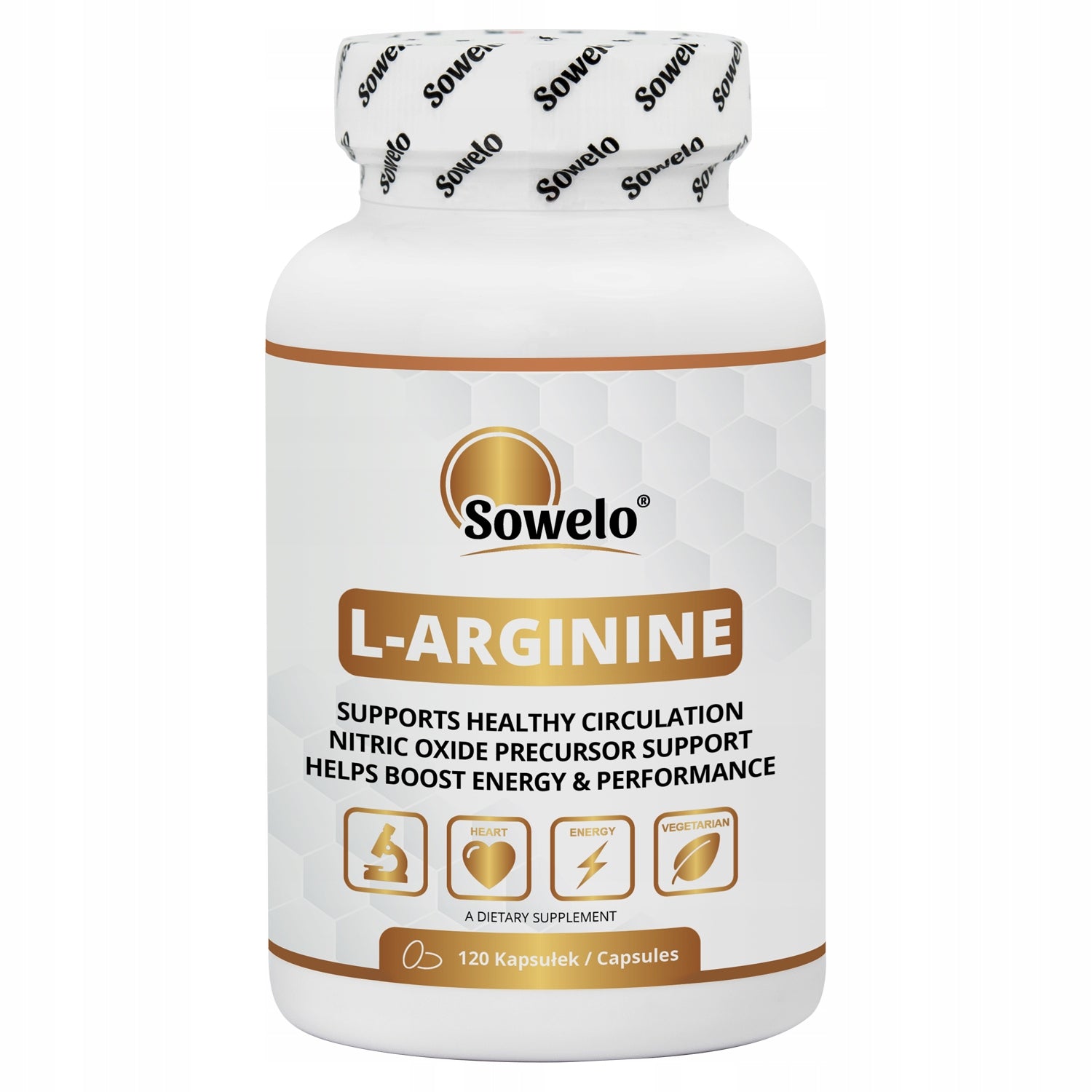L-ARGININE 1000 mg 60 SERVINGS LIBIDO HEART REGENERATION- SOWELO