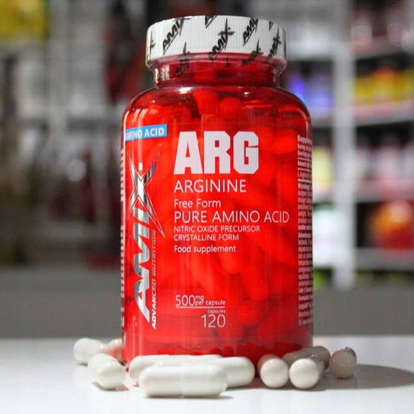 L Arginine 500 mg 120 capsules muscle pump libido nitric oxide Expiration date at least 1 year from the date of purchase