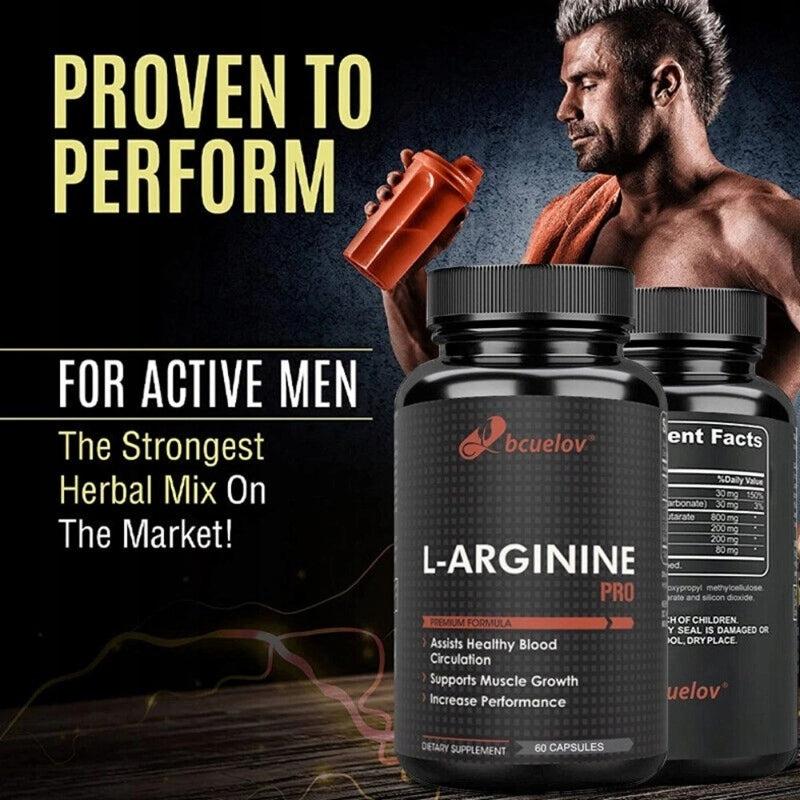 L-Arginine Nitric Oxide Booster 800mg, 120 Capsules EAN (GTIN) 074283239563