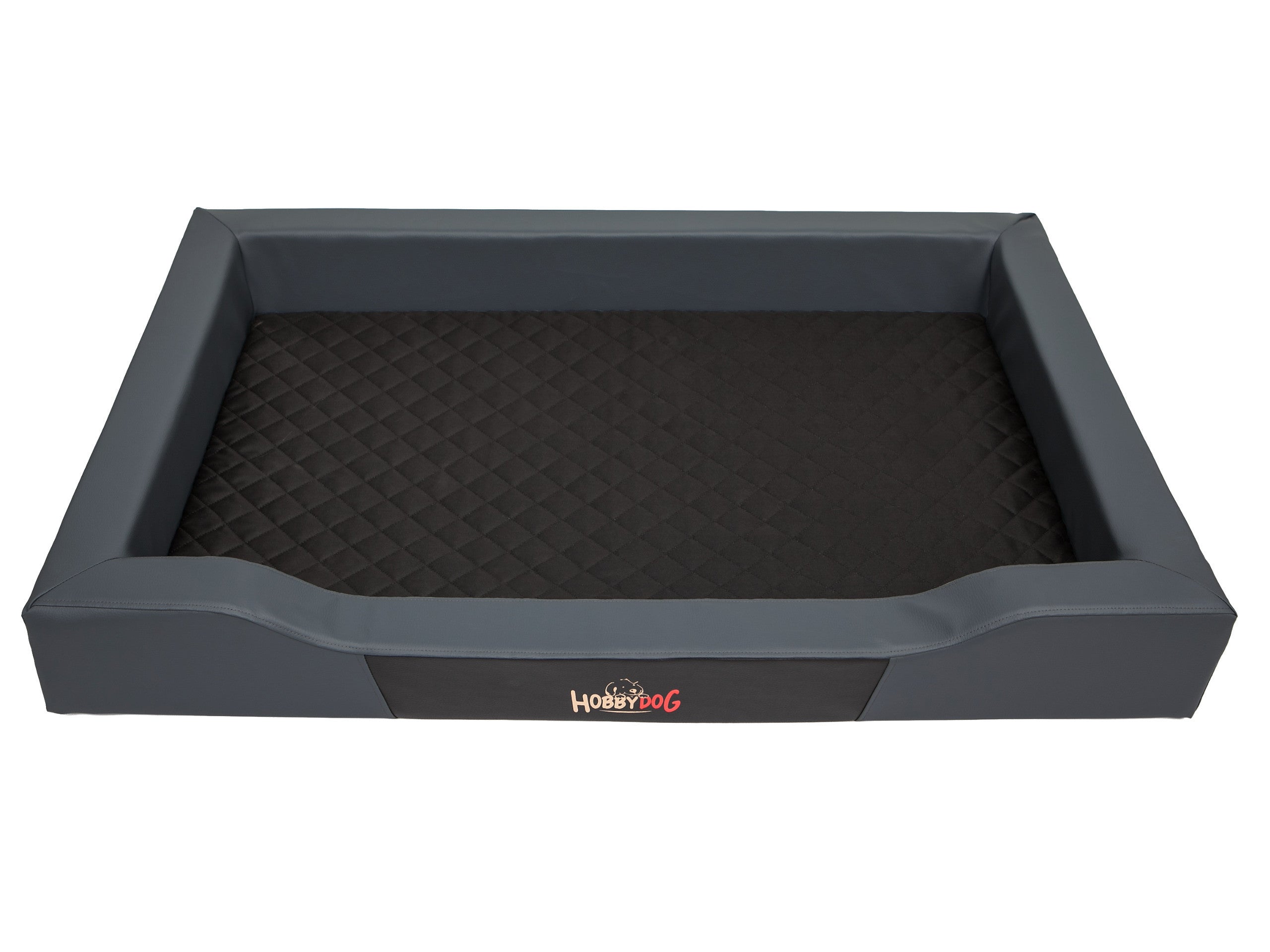 L BED Bed COUCH playpen FOR DOG with ECO LEATHER