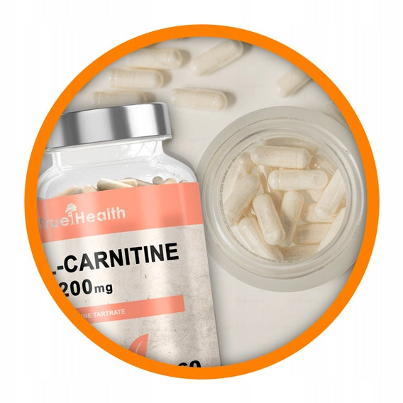 L-CARNITINE 1200mg 60caps CARNITINE SLIMMING FAT BURNER TRUE HEALTH EAN (GTIN) 8594225330377