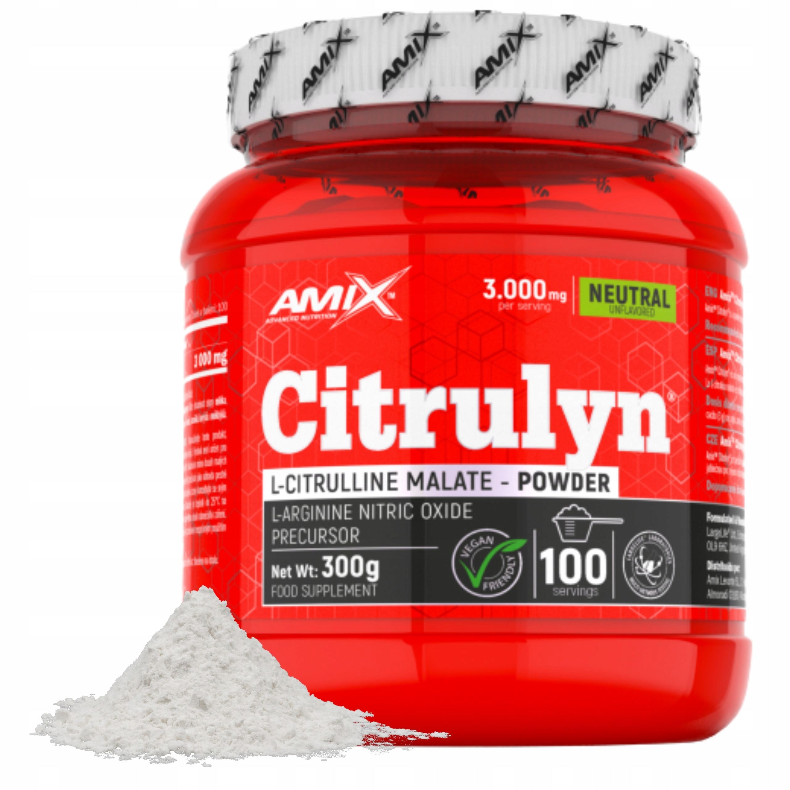 L-CITRULLINE Pure Citrulline Malate Muscle Pump Strength