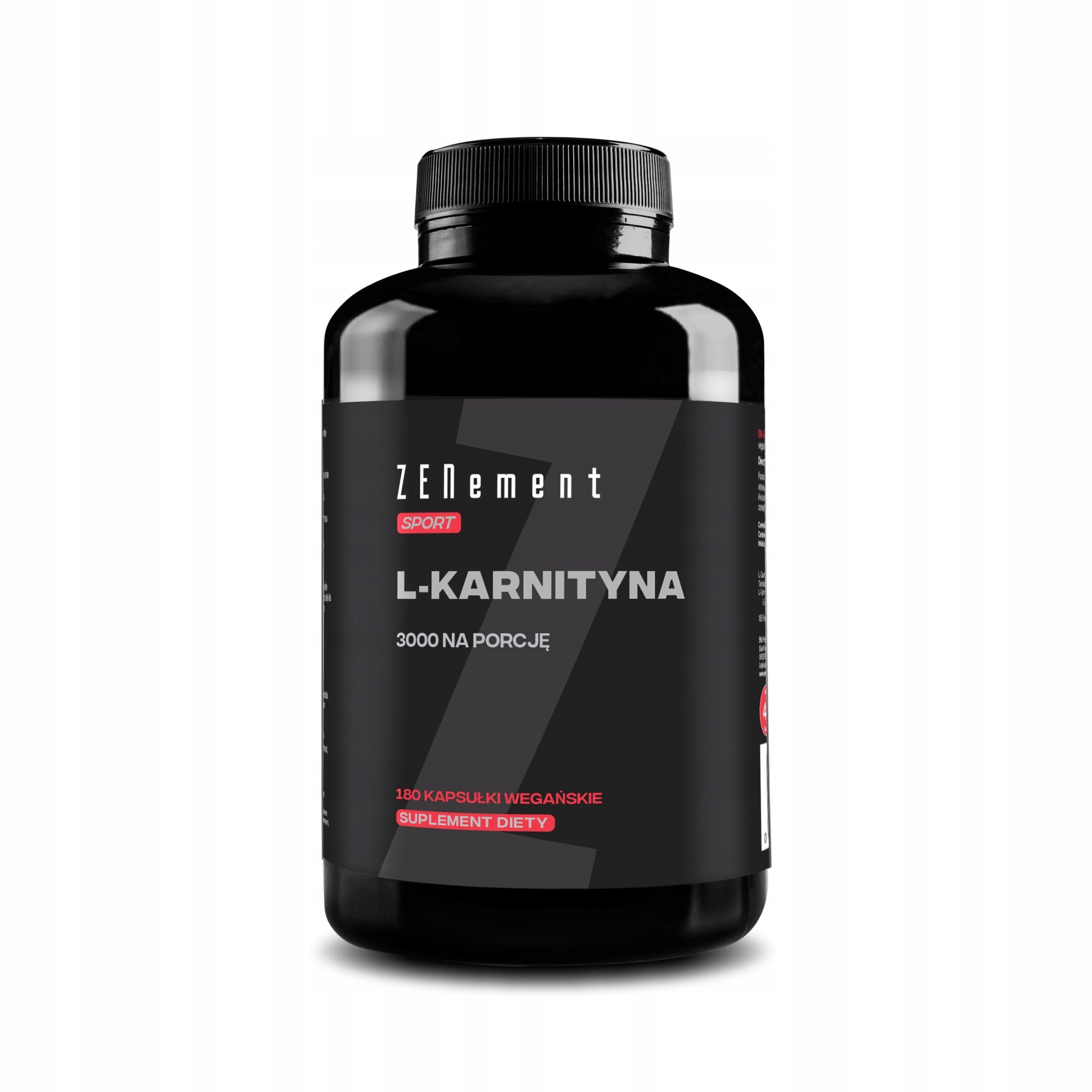 L-Carnitine 3000 per serving - 180 Vegan Capsules
