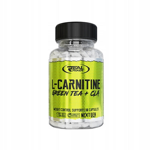 L-Carnitine CLA Green Tea slimming fat burning 90 kaps REAL PHARM Expiration date at least six months from the date of purchase
