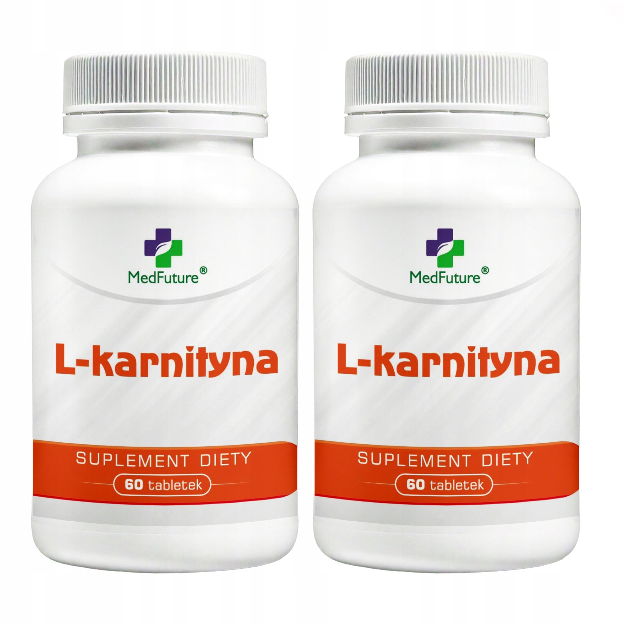 L-Carnitine Fat Burning 120 Tablets / For Athletes - 2 Pack