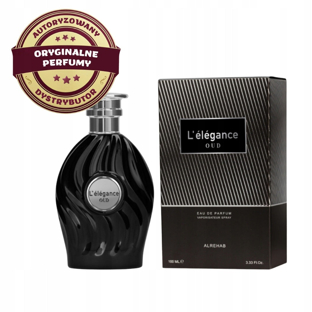 L'ELEGANCE OUD PERFUME ARABIC ELEGANT WOODY 100 ml AL REHAB EDP