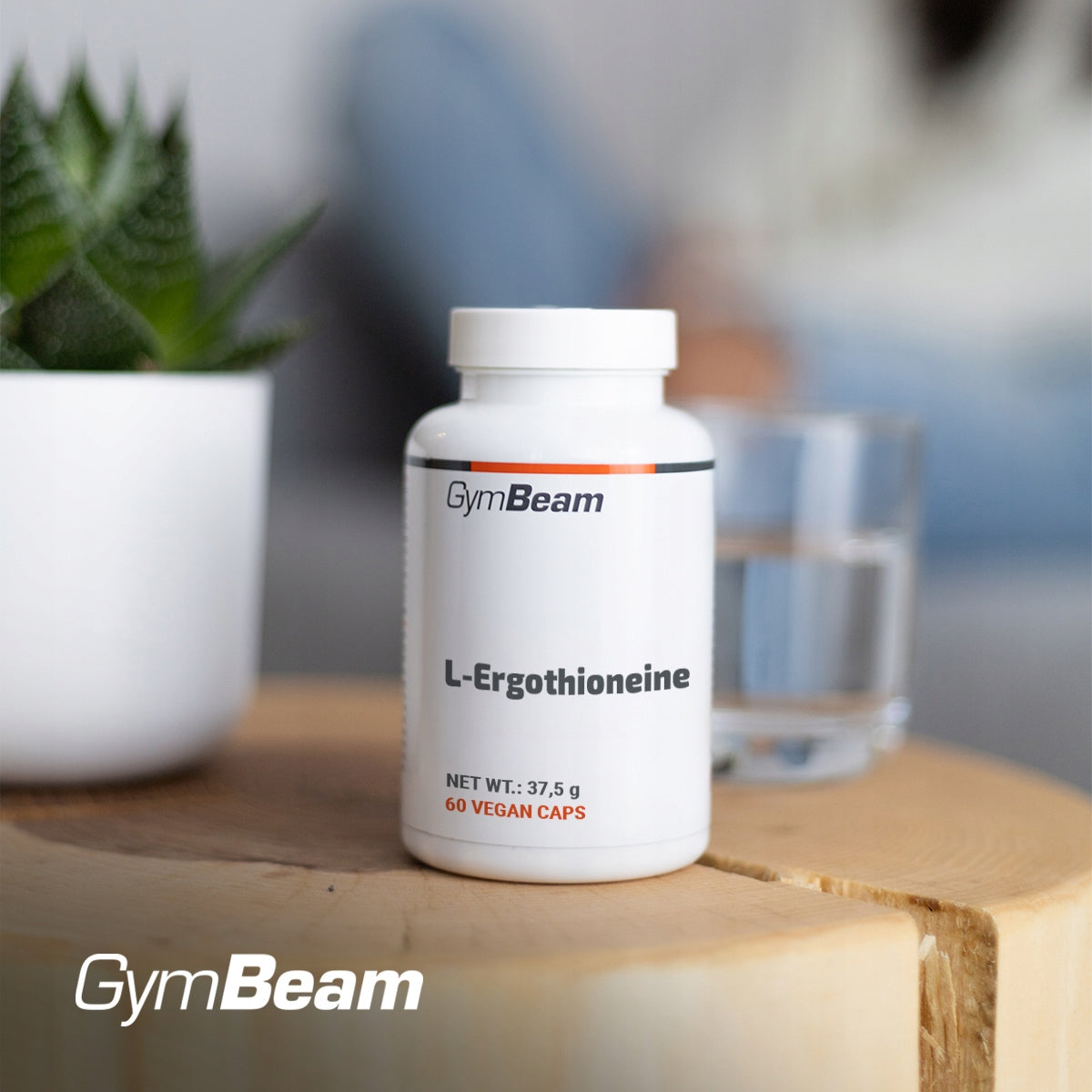 L-ERGOTIONEIN VEGAN LONGEVITY SUPPLEMENT GymBeam 60 kaps Brand GymBeam