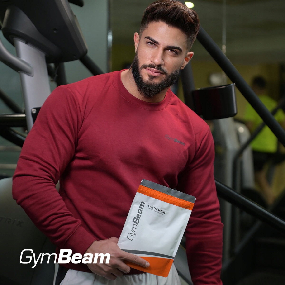 L-GLUTAMINE 250g NATURAL PURE 41 Servings REGENERATION MONTHS GymBeam Packaging status original