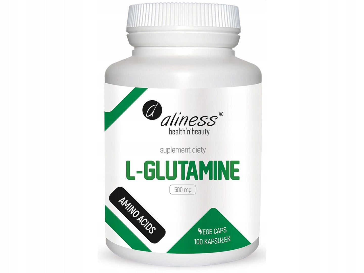 L-Glutamine 500 mg 100 kaps Aliness Amino Acids Regeneration