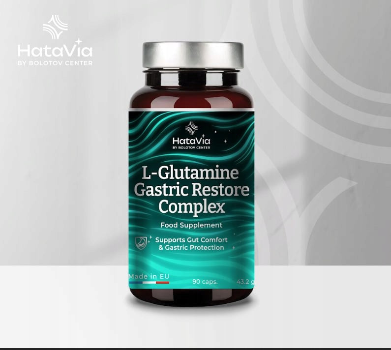 L-Glutamine Gastric Restore Complex 90 caps. L-glutamine zinc aloe vera
