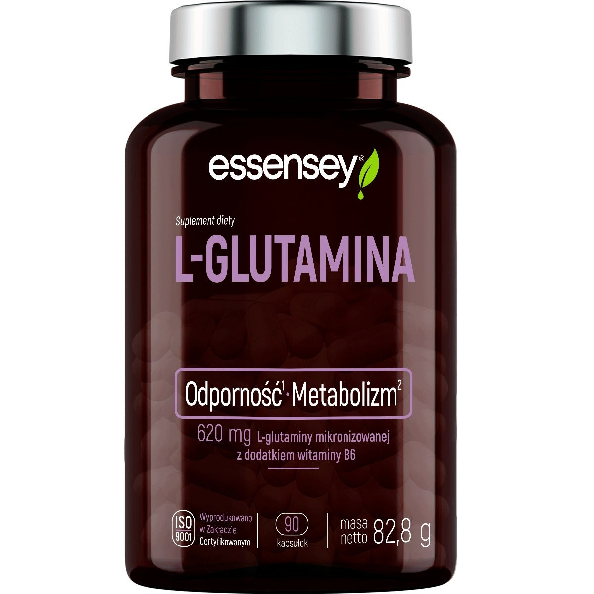 L-Glutamine Micronized 620 mg 90 Kaps Immunity Fatigue Metabolism