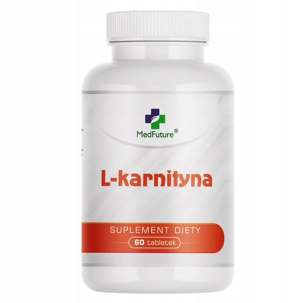 L-carnitine 120 tablets - Supports, slimming, increases energy levels Expiration date at least 3 months from the date of purchase