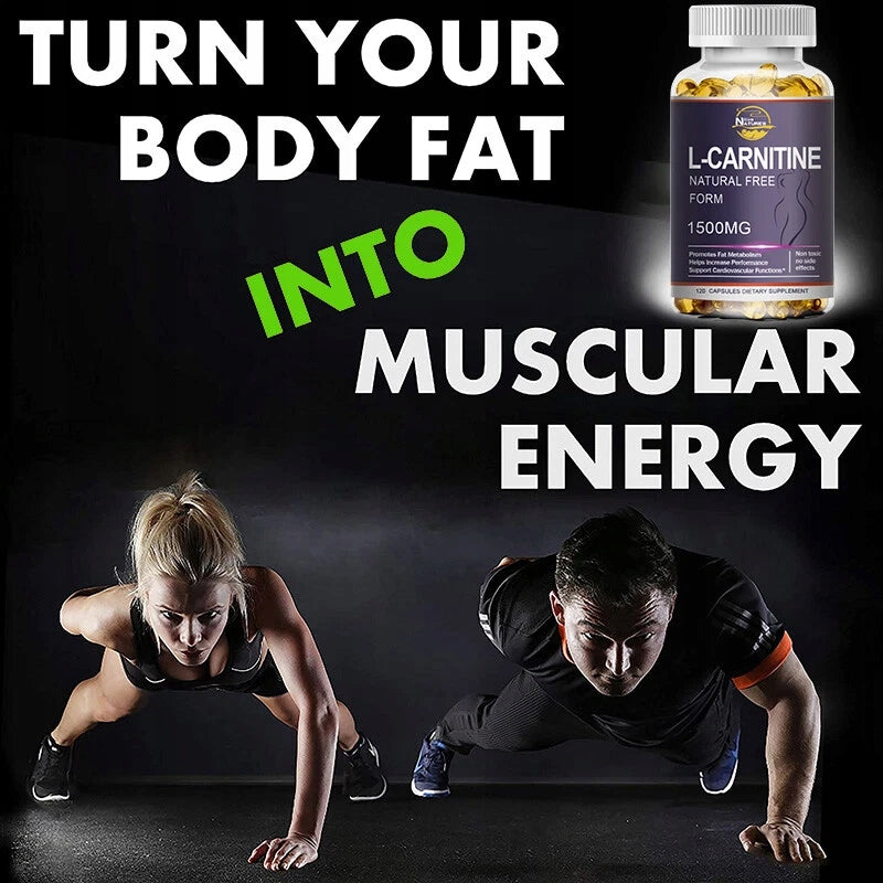 L-carnitine capsules – abdominal fat burner, endurance, antio Expiration date at least 1 year from the date of purchase