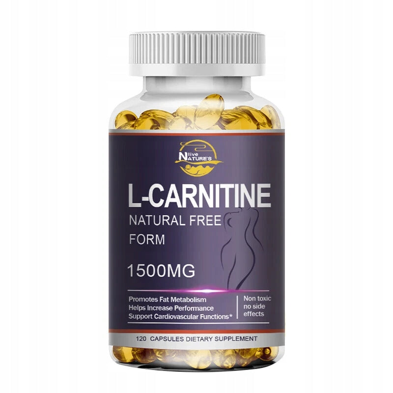 L-carnitine capsules – abdominal fat burner, endurance, antio