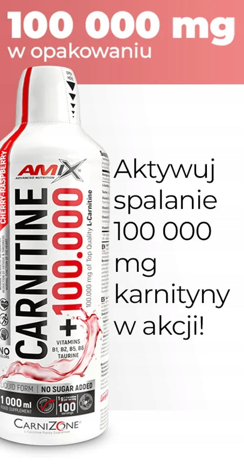 L carnitine liquid for drinking 100000 mg 100 servings cherry raspberry taurine Expiration date at least 1 year from the date of purchase