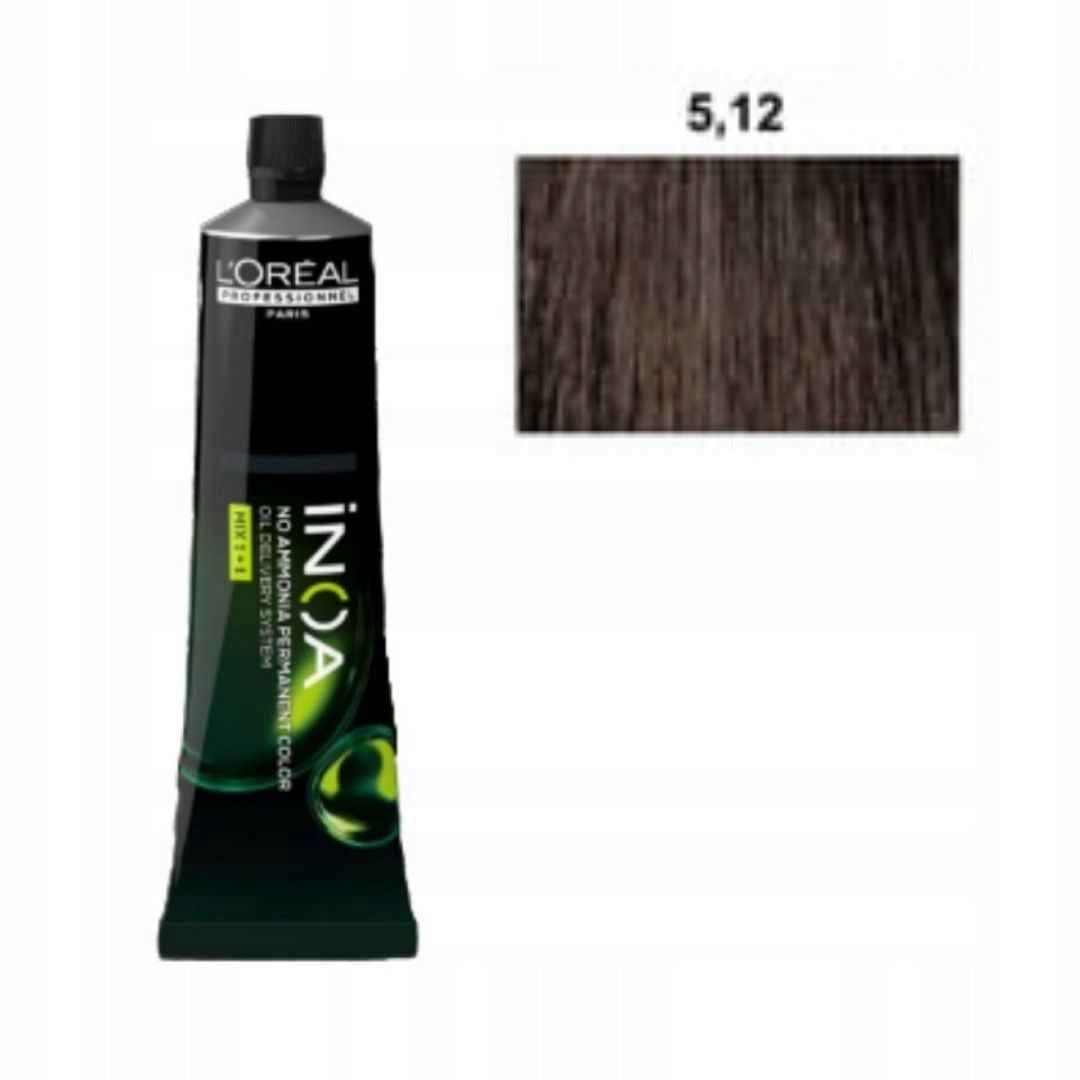 Plaukų dažai be amoniako Inoa Mochas L'Oreal Expert Professionnel Nº 4,8, 60 g