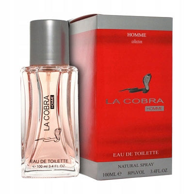 LA COBRA red Eau de toilette male 100ml EDT
