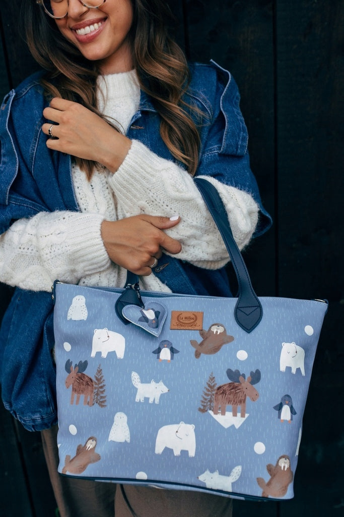 LA MILLOU BAG FEERIA FOR MOM TO STROLLER L / ARCTIC FRIENDS EAN (GTIN) 5905143621677