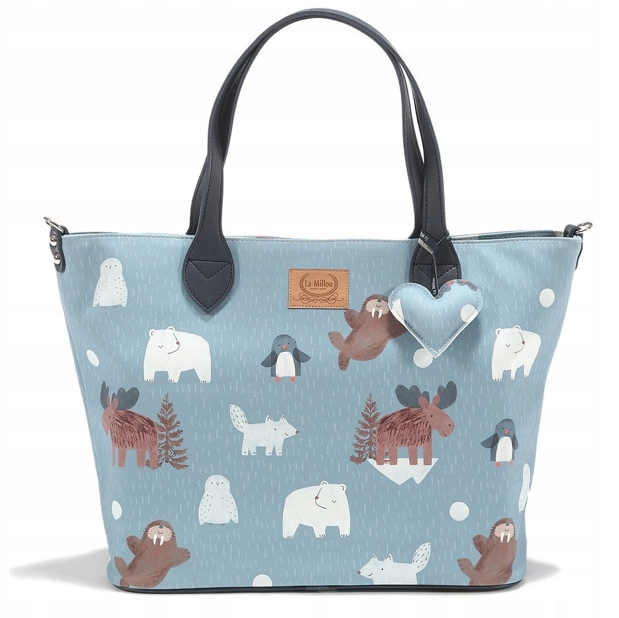LA MILLOU BAG FEERIA FOR MOM TO STROLLER L / ARCTIC FRIENDS