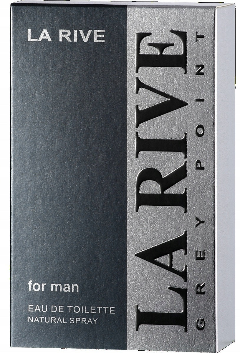 LA RIVE - EAU DE TOILETTE - LA RIVE GREY POINT - 90ml Packaging status original
