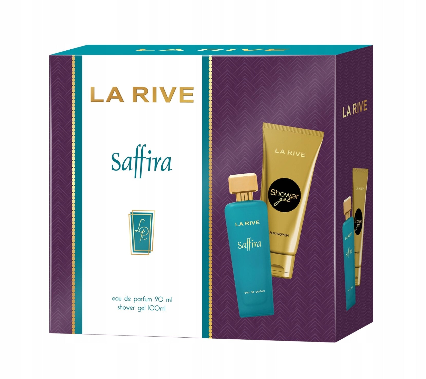 LA RIVE Set for women Saffira Eau de Parfum 90 ml + Shower gel