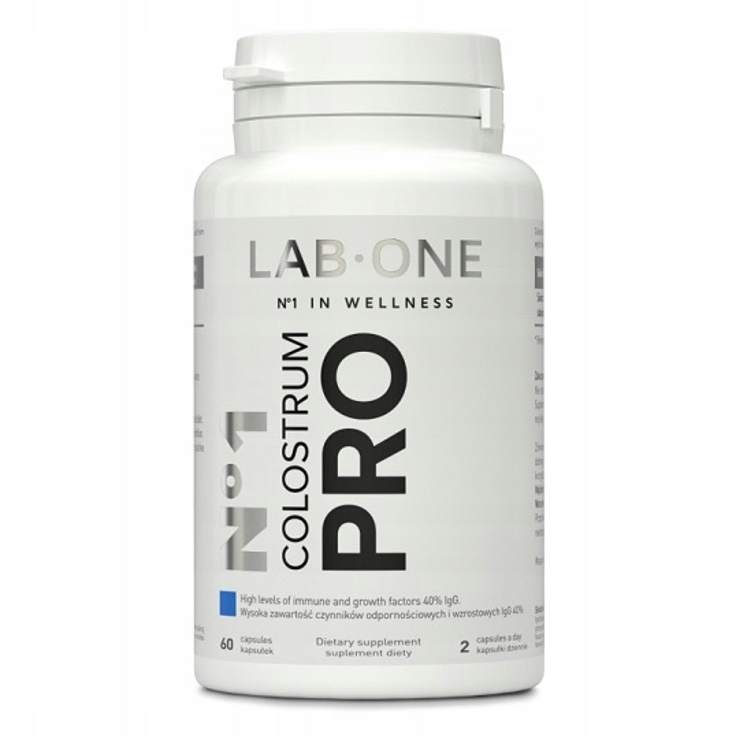 LAB ONE COLOSTRUM PRO 60 k COW COLOSTRUM IMMUNITY