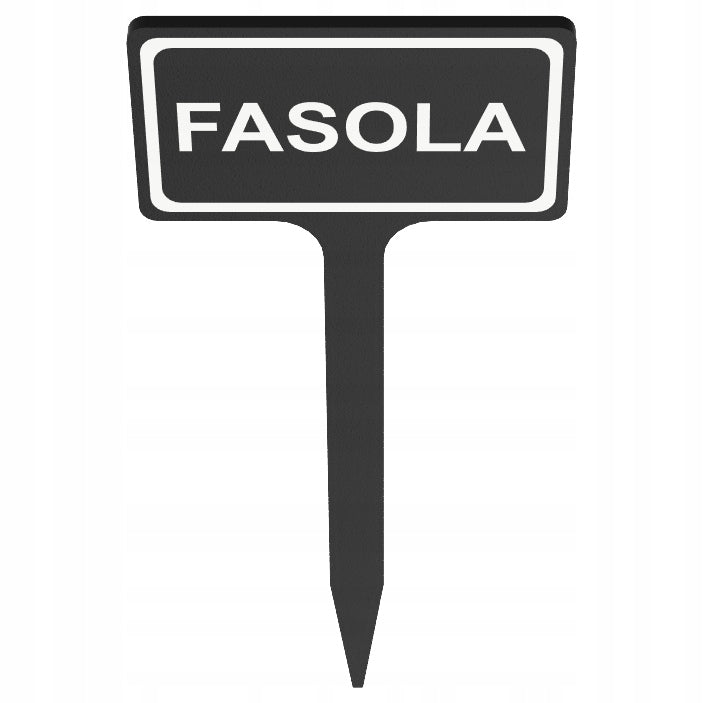 LABEL PLATE FOR DESCRIBING VEGETABLE PLANTS CROP MARKING - BEANS Manufacturer code TABLICZKA-ROSLIN-FASOLA