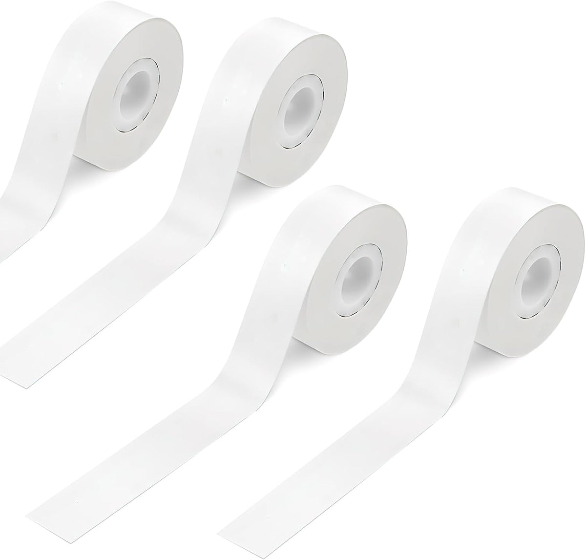 LABEL PRINTER TAPE 15MM X 4M SET OF 4 THERMAL ROLLS