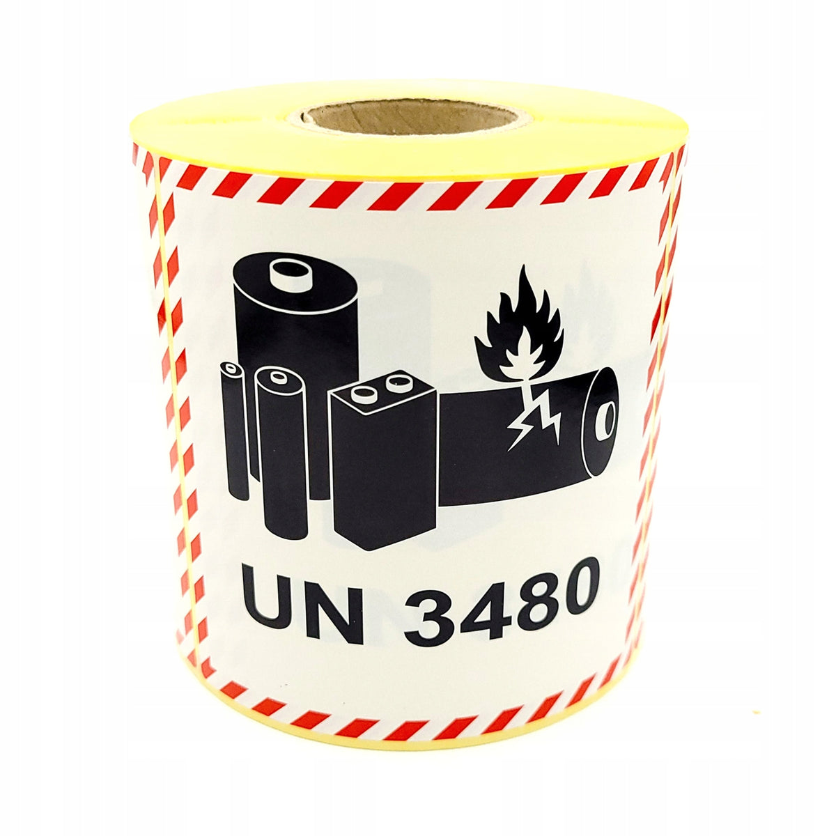 LABELS ADR BATTERIES UN3480 10X10CM 500PCS