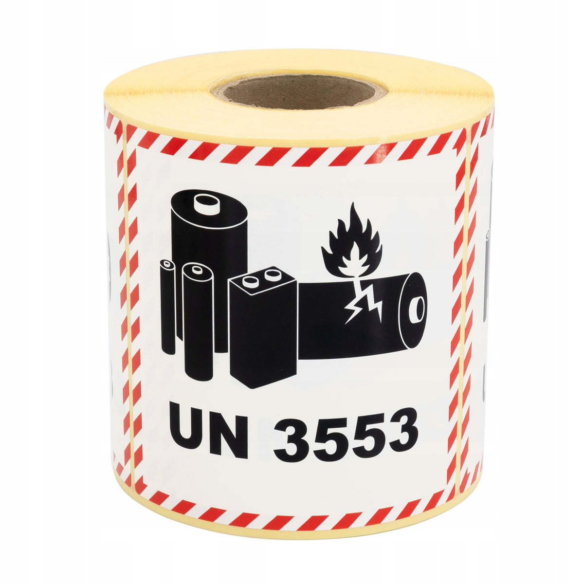 LABELS ADR SELF-ADHESIVE BATTERIES UN3553 STICKERS 10X10CM 500PCS Manufacturer code 5907483452454