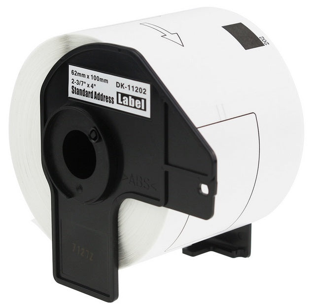 LABELS DK11202 FOR BROTHER QL 62x100mm DK-11202 DK 11202 ROLL WITH HANDLE